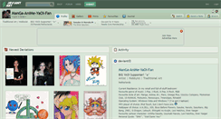 Desktop Screenshot of manga-anime-yaoi-fan.deviantart.com