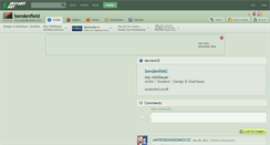 Desktop Screenshot of bendenfield.deviantart.com