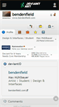 Mobile Screenshot of bendenfield.deviantart.com