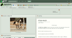 Desktop Screenshot of dappledstock.deviantart.com