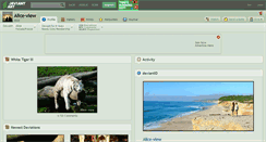 Desktop Screenshot of alice-view.deviantart.com