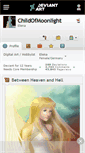 Mobile Screenshot of childofmoonlight.deviantart.com