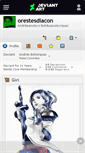 Mobile Screenshot of orestesdiacon.deviantart.com