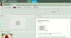 Desktop Screenshot of anglerfishies.deviantart.com
