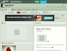 Tablet Screenshot of anglerfishies.deviantart.com