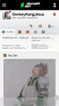 Mobile Screenshot of donkeykongjesus.deviantart.com