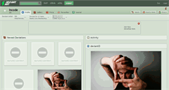 Desktop Screenshot of incode.deviantart.com