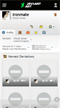 Mobile Screenshot of ironmate.deviantart.com