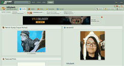 Desktop Screenshot of kittybark.deviantart.com