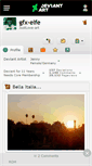 Mobile Screenshot of gfx-elfe.deviantart.com