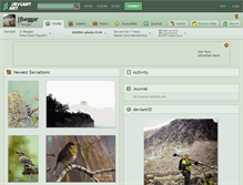 Tablet Screenshot of jjbeggar.deviantart.com