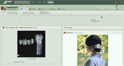 Desktop Screenshot of hanatsukuri.deviantart.com