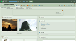 Desktop Screenshot of dauragon-mikado.deviantart.com