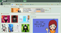 Desktop Screenshot of carry-the-dead.deviantart.com