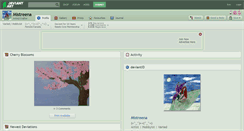 Desktop Screenshot of mistreena.deviantart.com