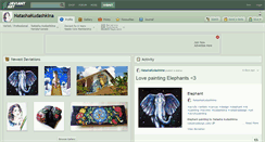 Desktop Screenshot of natashakudashkina.deviantart.com