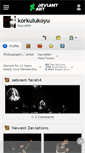 Mobile Screenshot of korkulukoyu.deviantart.com