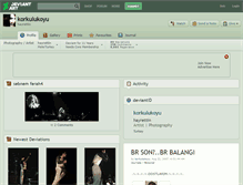 Tablet Screenshot of korkulukoyu.deviantart.com