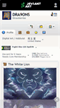 Mobile Screenshot of dra9ons.deviantart.com