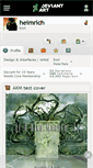 Mobile Screenshot of heimrich.deviantart.com