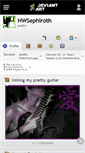Mobile Screenshot of hwsephiroth.deviantart.com