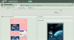 Desktop Screenshot of kitsenanymury.deviantart.com