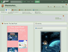 Tablet Screenshot of kitsenanymury.deviantart.com