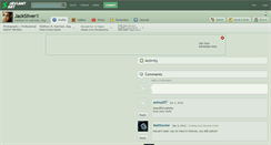 Desktop Screenshot of jacksilver.deviantart.com