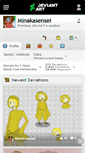 Mobile Screenshot of minakasensei.deviantart.com