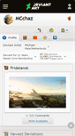 Mobile Screenshot of mcchaz.deviantart.com