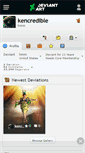 Mobile Screenshot of kencredible.deviantart.com