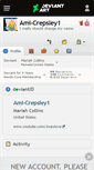 Mobile Screenshot of ami-crepsley1.deviantart.com