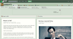 Desktop Screenshot of candylover75.deviantart.com