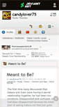 Mobile Screenshot of candylover75.deviantart.com