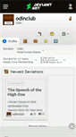 Mobile Screenshot of odinclub.deviantart.com