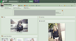 Desktop Screenshot of miriamjanus.deviantart.com