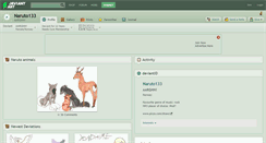 Desktop Screenshot of naruto133.deviantart.com