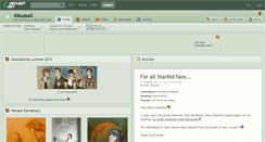 Desktop Screenshot of kikuskag.deviantart.com