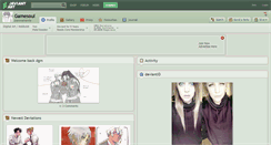 Desktop Screenshot of gamesoul.deviantart.com