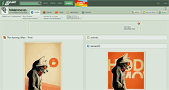 Desktop Screenshot of hiddenmoves.deviantart.com