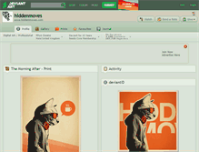 Tablet Screenshot of hiddenmoves.deviantart.com