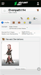 Mobile Screenshot of elvenpath194.deviantart.com