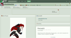 Desktop Screenshot of linkueiseductress.deviantart.com