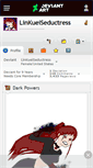 Mobile Screenshot of linkueiseductress.deviantart.com