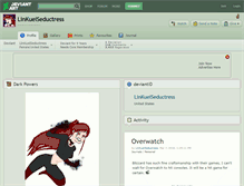 Tablet Screenshot of linkueiseductress.deviantart.com