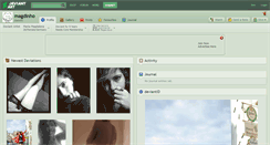 Desktop Screenshot of magdinho.deviantart.com