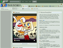 Tablet Screenshot of brandy-harrington.deviantart.com