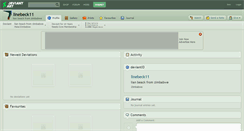 Desktop Screenshot of linebeck11.deviantart.com