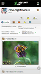 Mobile Screenshot of nina-nightmare-x.deviantart.com