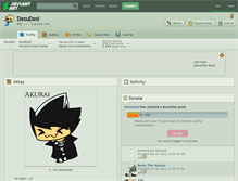 Tablet Screenshot of desudesi.deviantart.com